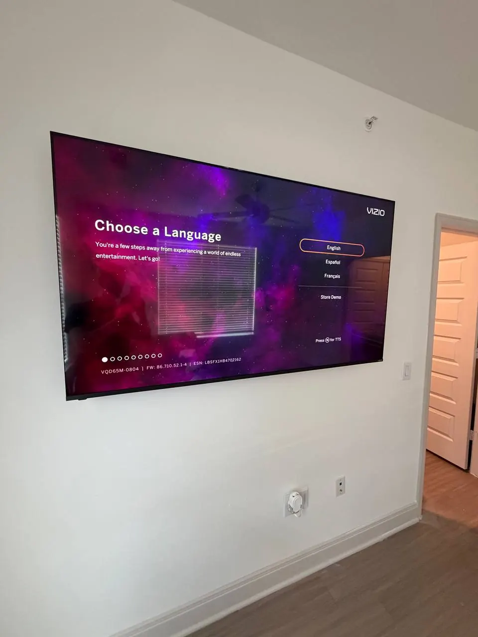 Standard TV wall mount installation in Houston, TX #4